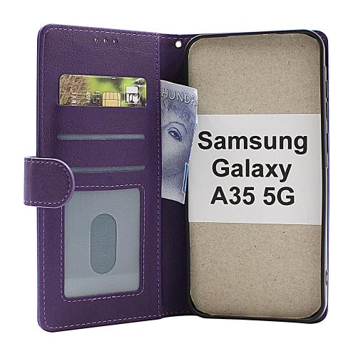 billigamobilskydd.seZipper Standcase Wallet Samsung Galaxy A35 5G