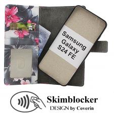 CoverinSkimblocker Samsung Galaxy S24 FE Magnet Phone Wallet Design