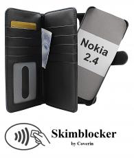 CoverInSkimblocker XL Magnet Wallet Nokia 2.4