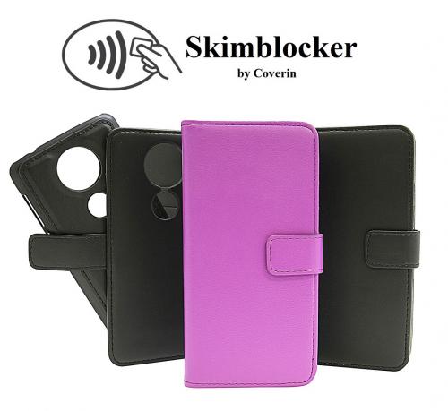 CoverinSkimblocker Magnet Wallet Motorola Moto E5 Plus