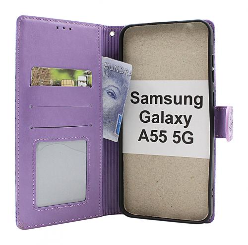 billigamobilskydd.seFlower Standcase Wallet Samsung Galaxy A55 5G