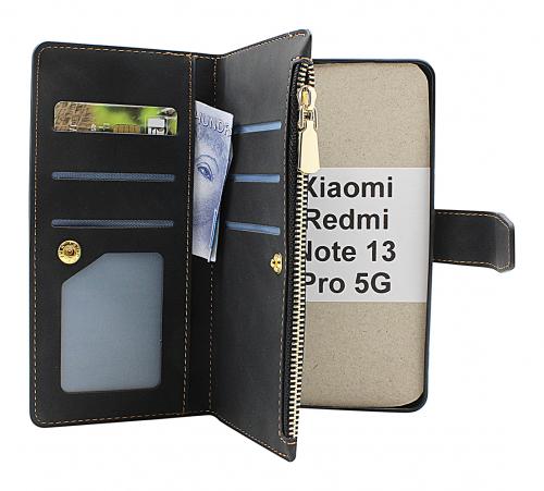 billigamobilskydd.seXL Standcase Luxury Wallet Xiaomi Redmi Note 13 Pro 5G