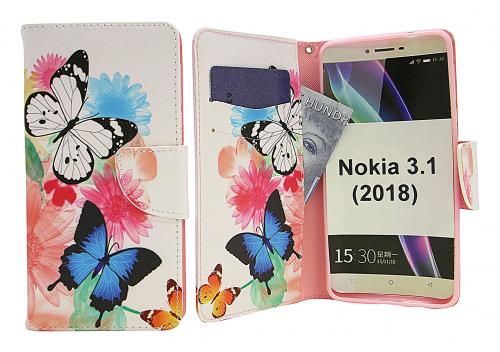 billigamobilskydd.seDesignwallet Nokia 3.1 (2018)