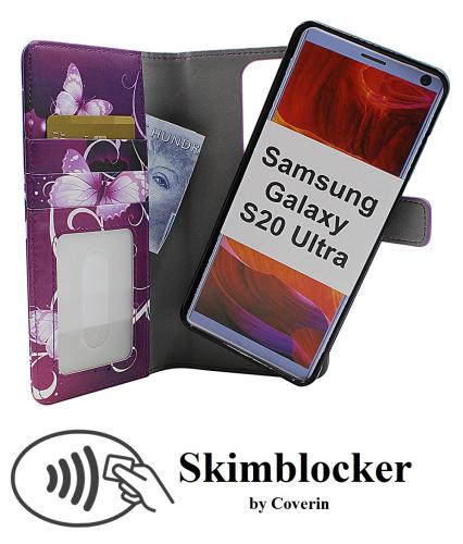 CoverinSkimblocker Magnet Designwallet Samsung Galaxy S20 Ultra (G988B)