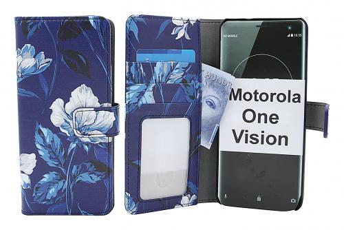 CoverinSkimblocker Magnet Designwallet Motorola One Vision