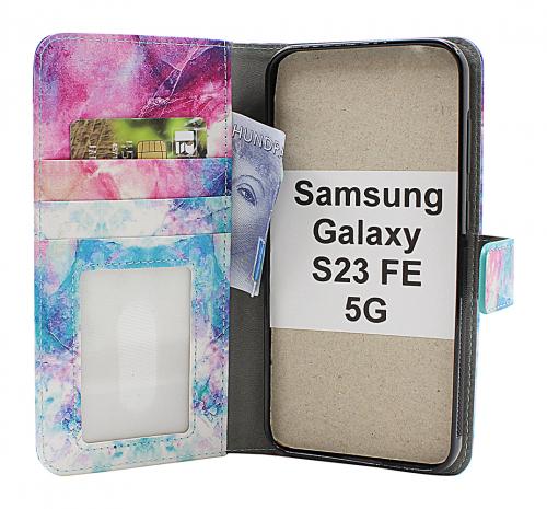 CoverinSkimblocker Magnet Designwallet Samsung Galaxy S23 FE 5G