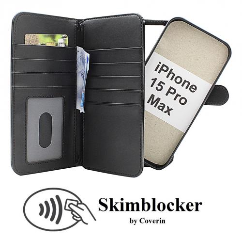 CoverinSkimblocker XL Magnet Wallet iPhone 15 Pro Max