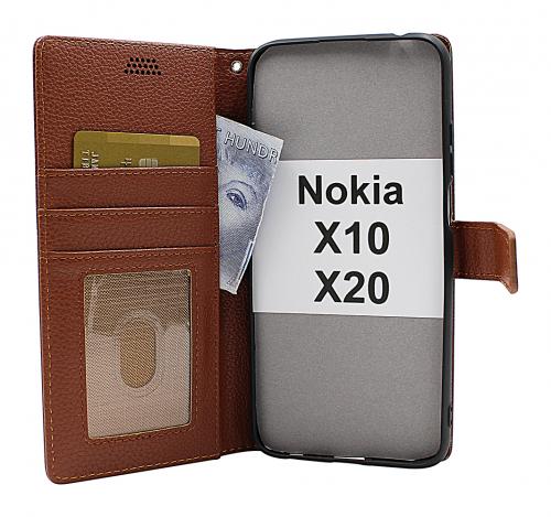 billigamobilskydd.seNew Standcase Wallet Nokia X10 / Nokia X20