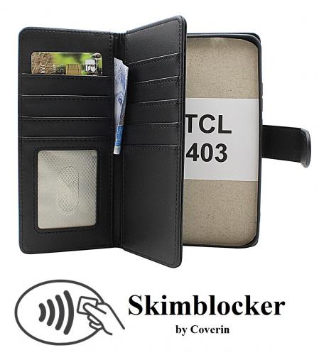 CoverinSkimblocker TCL 403 XL Magnet Phone Wallet