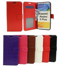 billigamobilskydd.seCrazy Horse Wallet Xiaomi Redmi 5 Plus