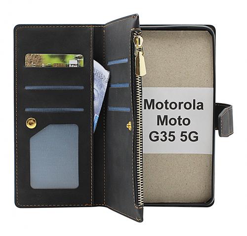 billigamobilskydd.seXL Standcase Luxury Wallet Motorola Moto G35 5G