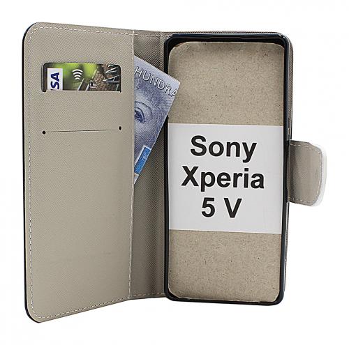 billigamobilskydd.seDesign Wallet Sony Xperia 5 V