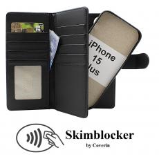 CoverinSkimblocker iPhone 15 Plus XL Magnet Phone Wallet