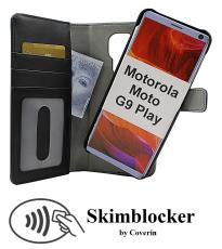 CoverinSkimblocker Magnet Wallet Motorola Moto G9 Play