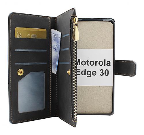 billigamobilskydd.seXL Standcase Luxury Wallet Motorola Edge 30