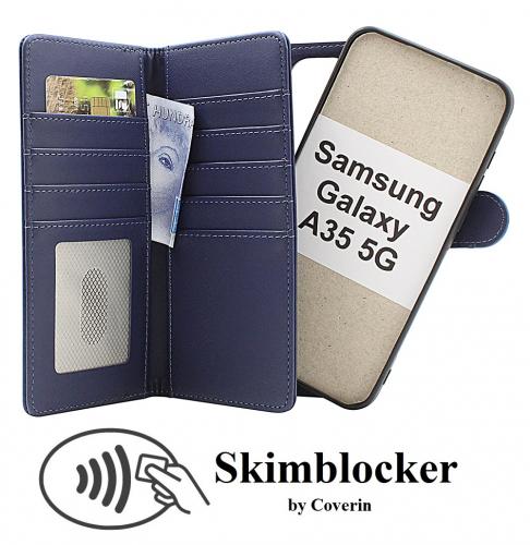 CoverinSkimblocker XL Magnet Wallet Samsung Galaxy A35 5G