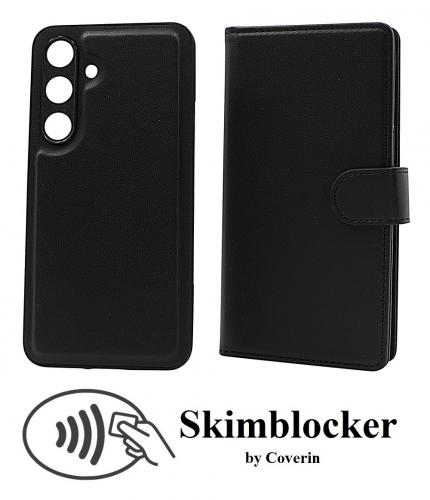 CoverinSkimblocker Samsung Galaxy S24 5G Magnet Phone Wallet