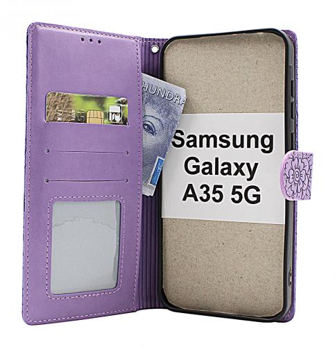 billigamobilskydd.seFlower Standcase Wallet Samsung Galaxy A35 5G