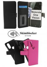 CoverInSkimblocker Magnet Wallet Motorola One Vision