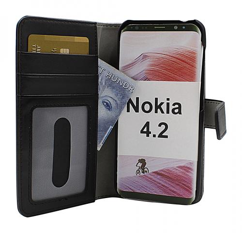 CoverinSkimblocker Magnet Wallet Nokia 4.2