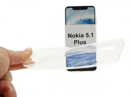 billigamobilskydd.seUltra Thin TPU Case Nokia 5.1 Plus