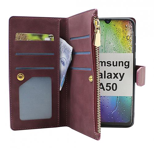 billigamobilskydd.seXL Standcase Luxury Wallet Samsung Galaxy A50 (A505FN/DS)