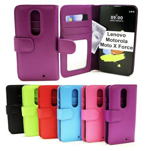 CoverinPlnboksfodral Lenovo Motorola Moto X Force