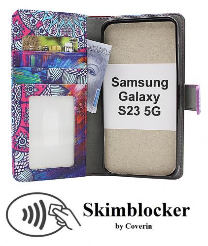 CoverinSkimblocker Magnet Designwallet Samsung Galaxy S23 5G