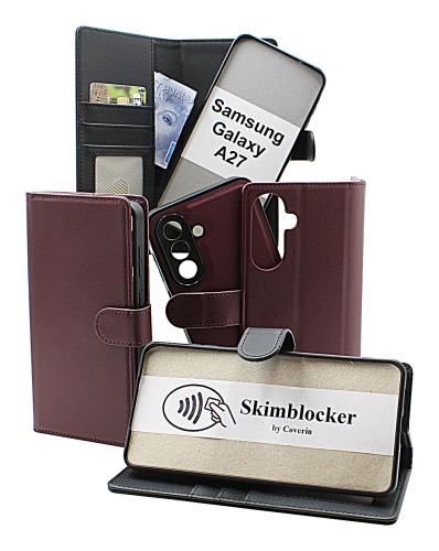 CoverinSkimblocker Samsung Galaxy A27 Magnet Phone Wallet