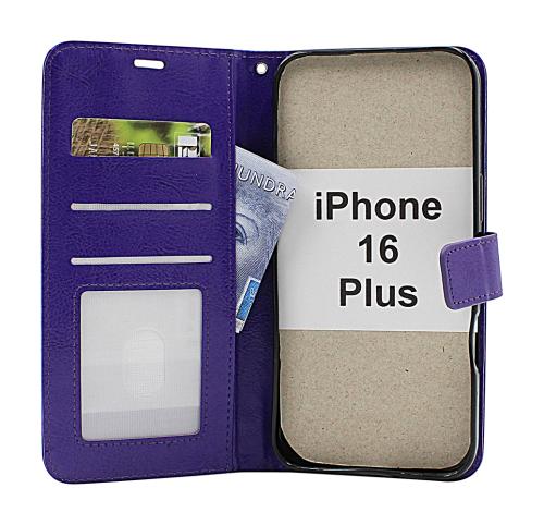 billigamobilskydd.seCrazy Horse iPhone 16 Plus Phone Wallet