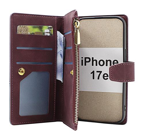 XL iPhone 17e Luxury Wallet Case