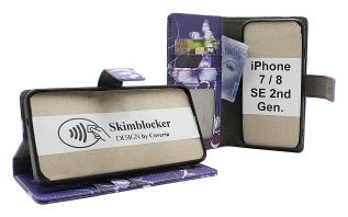 CoverinSkimblocker iPhone 7/8/SE 2nd/3rd Gen Phone Wallet Design