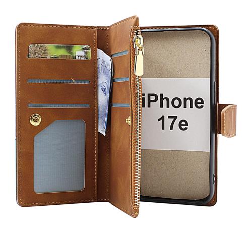 XL iPhone 17e Luxury Wallet Case