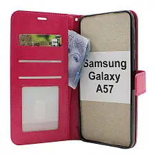 CoverinCrazy Horse Samsung Galaxy A57 5G Phone Wallet