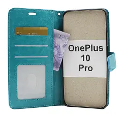 CoverinCrazy Horse Wallet OnePlus 10 Pro