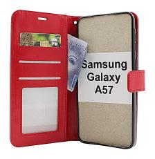 CoverinCrazy Horse Samsung Galaxy A57 5G Phone Wallet