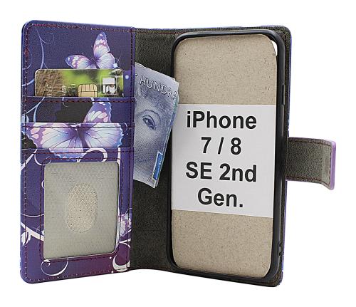 CoverinSkimblocker iPhone 7/8/SE 2nd/3rd Gen Phone Wallet Design