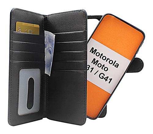 CoverinSkimblocker XL Magnet Wallet Motorola Moto G31/G41