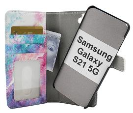 CoverinSkimblocker Magnet Designwallet Samsung Galaxy S21 5G (G991B)