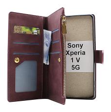 billigamobilskydd.seXL Standcase Luxury Wallet Sony Xperia 1 V 5G (XQ-DQ72)