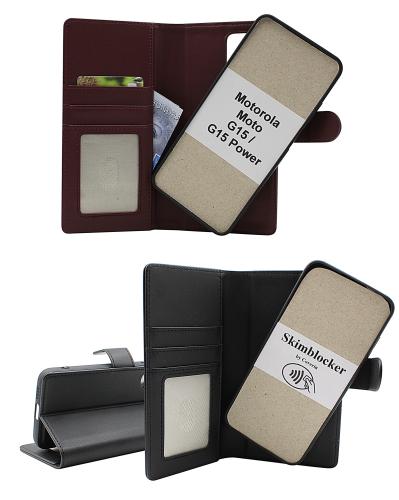 CoverinSkimblocker Motorola Moto G15 / G15 Power Magnet Phone Wallet
