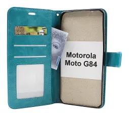 CoverinCrazy Horse Wallet Motorola Moto G84