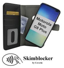 CoverinSkimblocker Magnet Wallet Motorola Moto G8 Plus