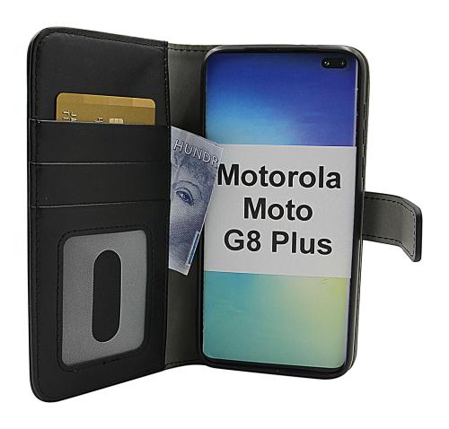 CoverinSkimblocker Magnet Wallet Motorola Moto G8 Plus