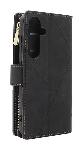 billigamobilskydd.seXL Samsung Galaxy S25 Luxury Phone Wallet