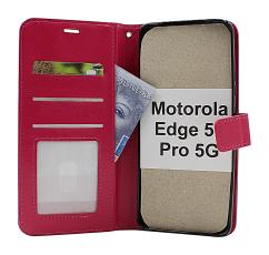 billigamobilskydd.seCrazy Horse Motorola Edge 50 Pro 5G Phone Wallet
