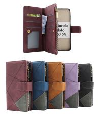 billigamobilskydd.seXL Standcase Luxury Wallet Motorola Moto G53 5G