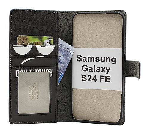 CoverinSkimblocker Samsung Galaxy S24 FE Magnet Phone Wallet Design