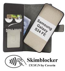 CoverinSkimblocker Samsung Galaxy S24 FE Magnet Phone Wallet Design