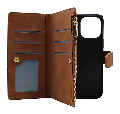 billigamobilskydd.seXL iPhone 16 Pro Max Luxury Phone Wallet